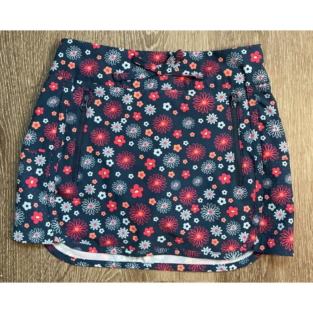 Magellan Fish Gear Floral‎ Water Repellent Skort Summer Activewear Size XS